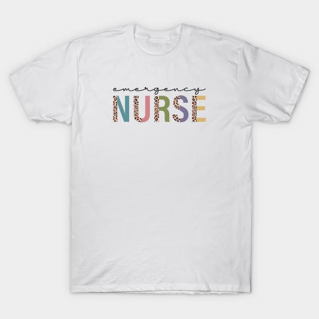 Emergency Nurse Gift T-Shirt by Almytee